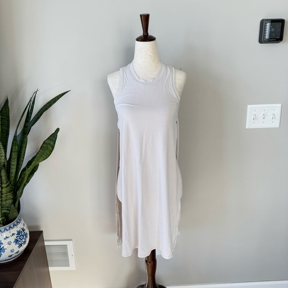 Lululemon 🍋 Long for Length Slit Tank Top - Bone - Picture 7 of 8